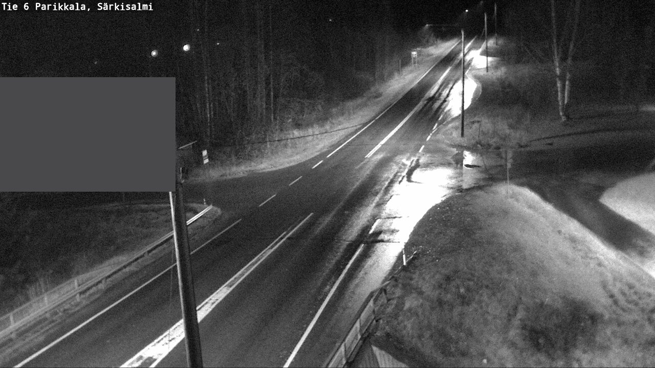 Weather Camera Image Road 6 Parikkala, Särkisalmi, Parikkala, Etelä-Karjala