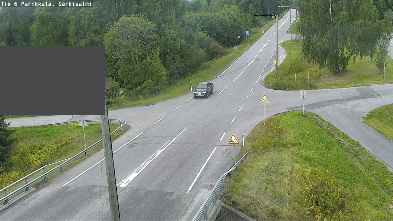 Weather Camera Image Väg 6 Parikkala, Särkisalmi, Parikkala, Etelä-Karjala