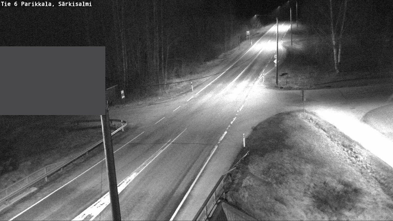 Weather Camera Image Väg 6 Parikkala, Särkisalmi, Parikkala, Etelä-Karjala