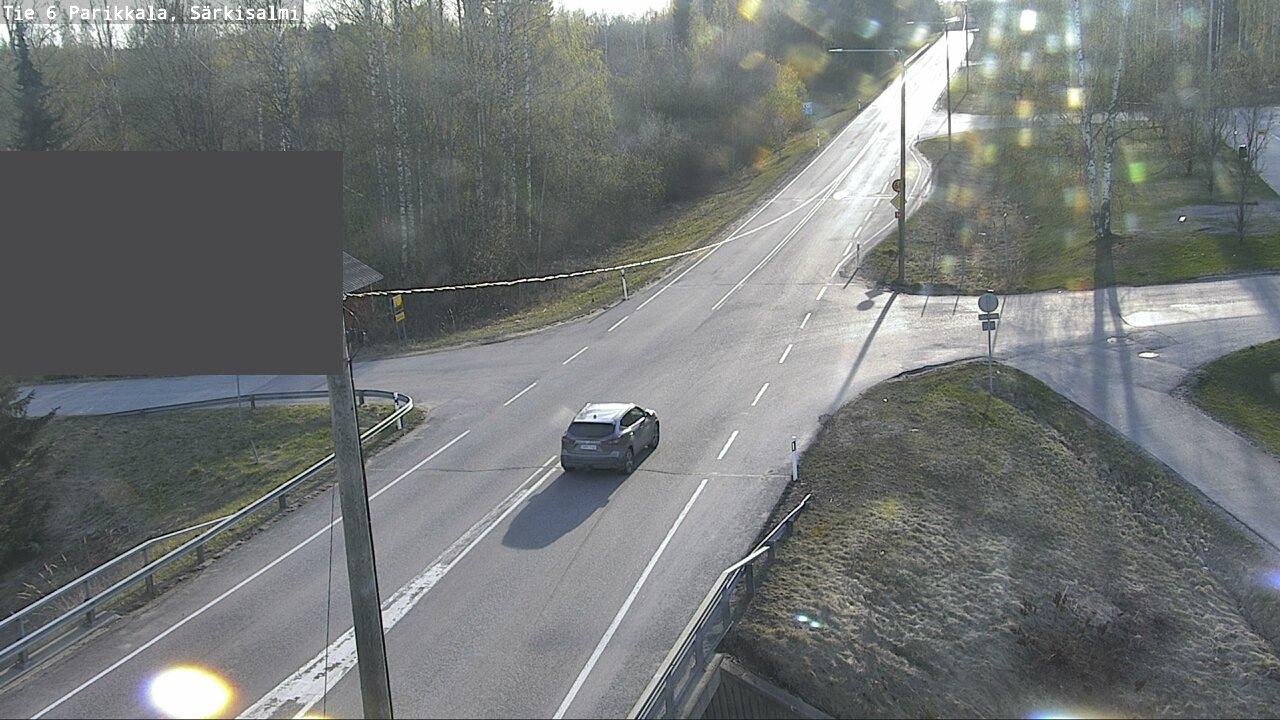 Weather Camera Image Väg 6 Parikkala, Särkisalmi, Parikkala, Etelä-Karjala