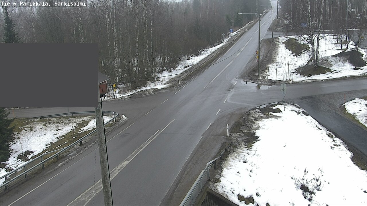 Weather Camera Image Väg 6 Parikkala, Särkisalmi, Parikkala, Etelä-Karjala
