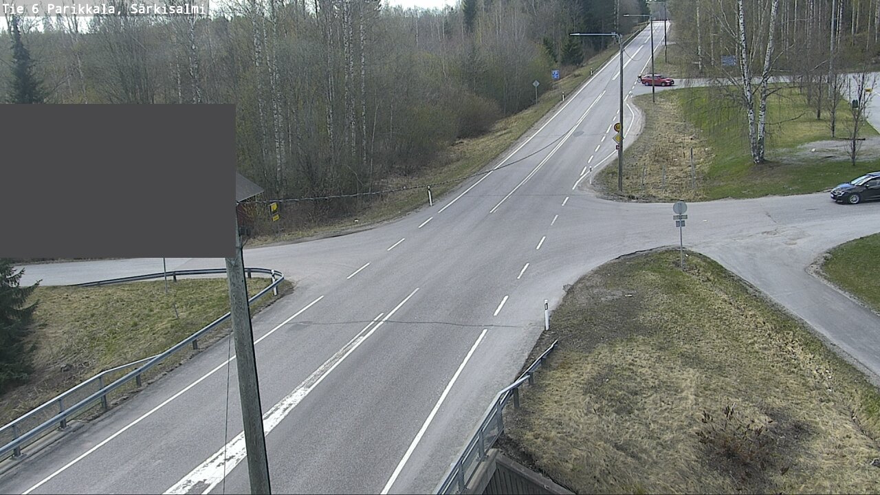 Weather Camera Image Väg 6 Parikkala, Särkisalmi, Parikkala, Etelä-Karjala