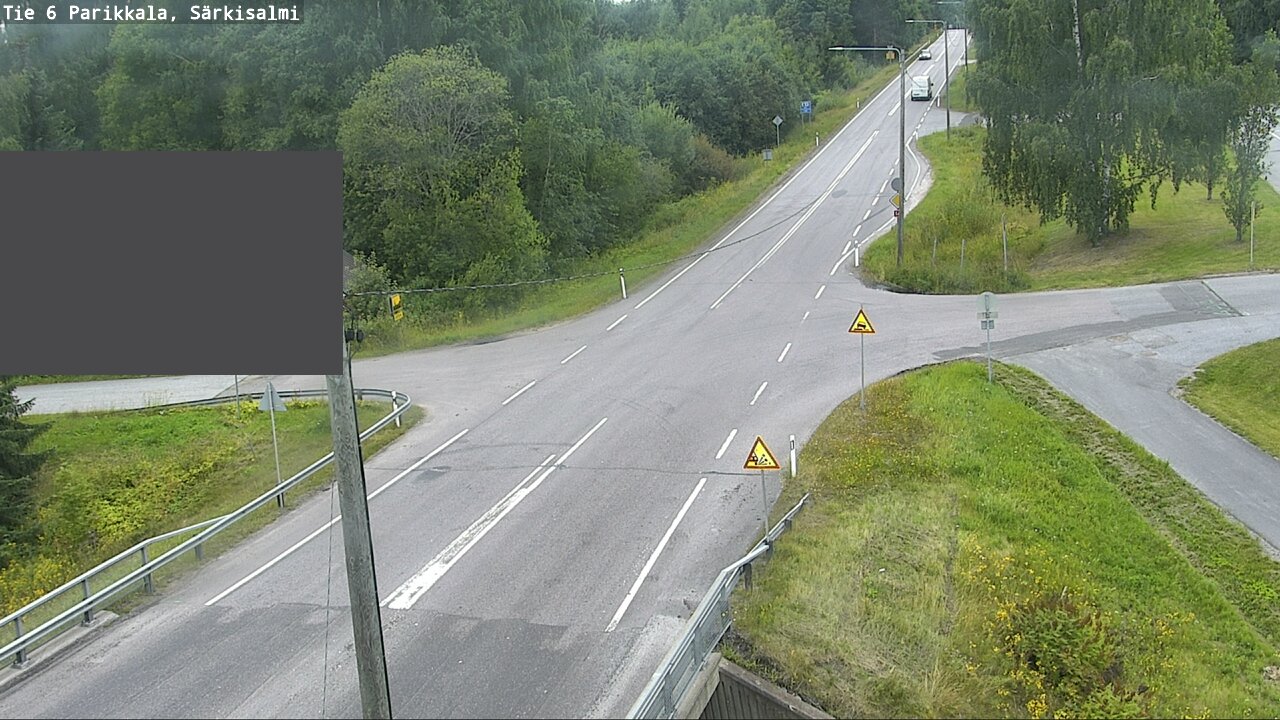 Weather Camera Image Väg 6 Parikkala, Särkisalmi, Parikkala, Etelä-Karjala