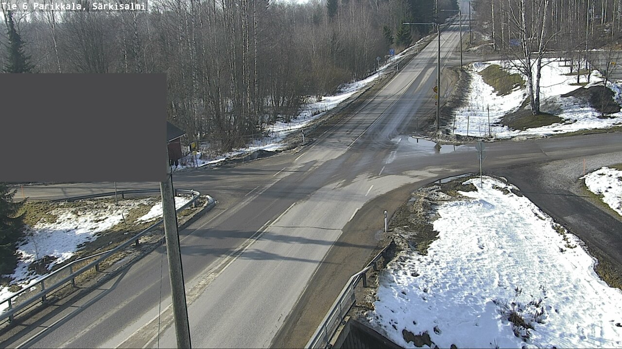 Weather Camera Image Road 6 Parikkala, Särkisalmi, Parikkala, Etelä-Karjala