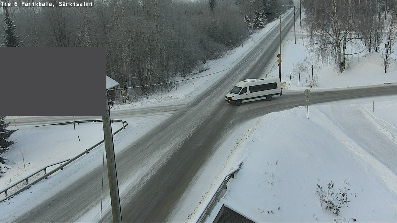 Weather Camera Image Road 6 Parikkala, Särkisalmi, Parikkala, Etelä-Karjala