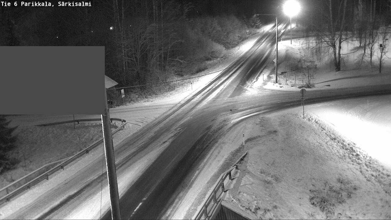 Weather Camera Image Road 6 Parikkala, Särkisalmi, Parikkala, Etelä-Karjala