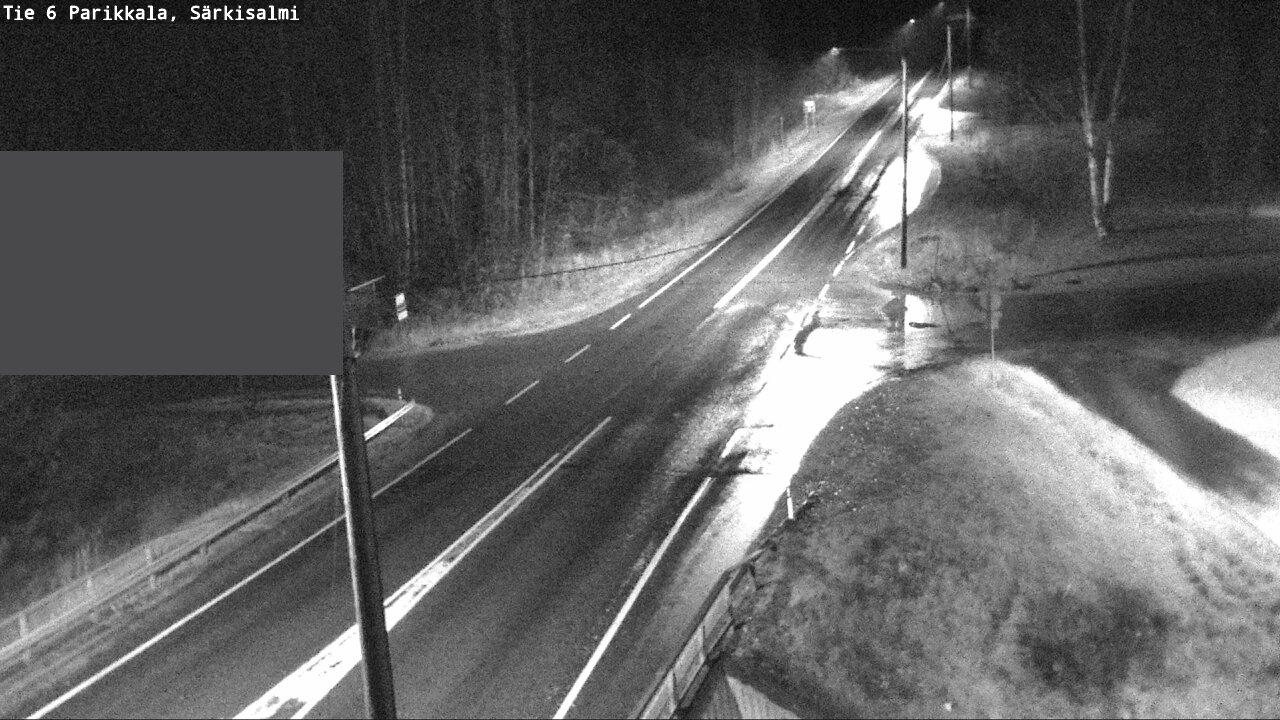 Weather Camera Image Road 6 Parikkala, Särkisalmi, Parikkala, Etelä-Karjala