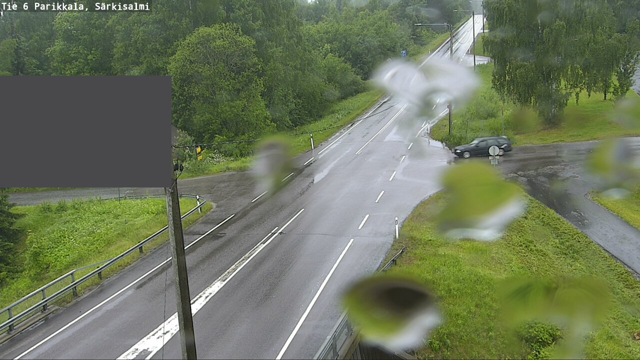 Weather Camera Image Road 6 Parikkala, Särkisalmi, Parikkala, Etelä-Karjala