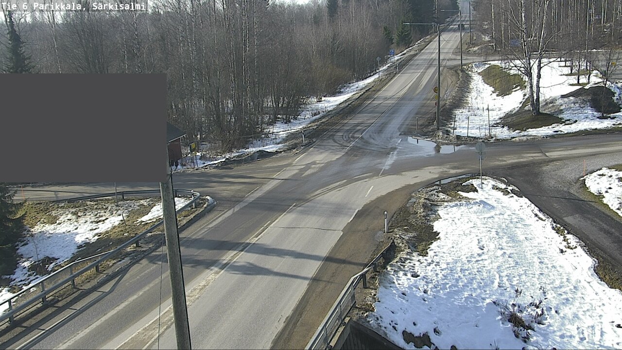 Weather Camera Image Road 6 Parikkala, Särkisalmi, Parikkala, Etelä-Karjala