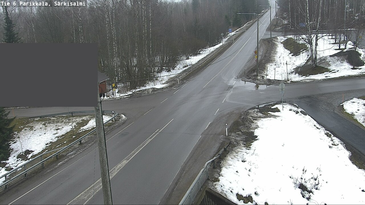 Weather Camera Image Väg 6 Parikkala, Särkisalmi, Parikkala, Etelä-Karjala