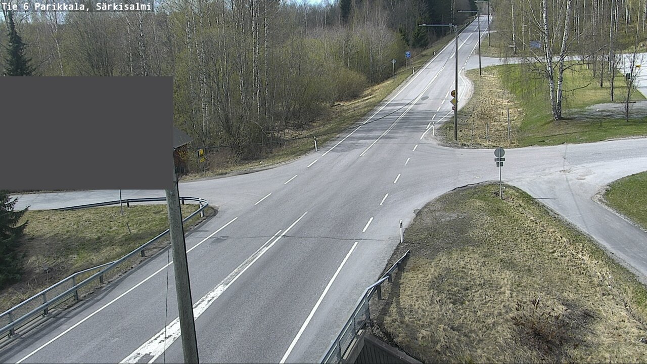 Weather Camera Image Väg 6 Parikkala, Särkisalmi, Parikkala, Etelä-Karjala