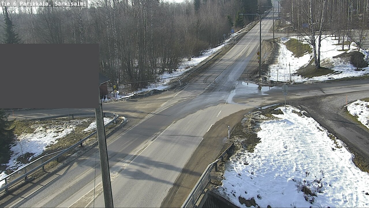 Weather Camera Image Road 6 Parikkala, Särkisalmi, Parikkala, Etelä-Karjala