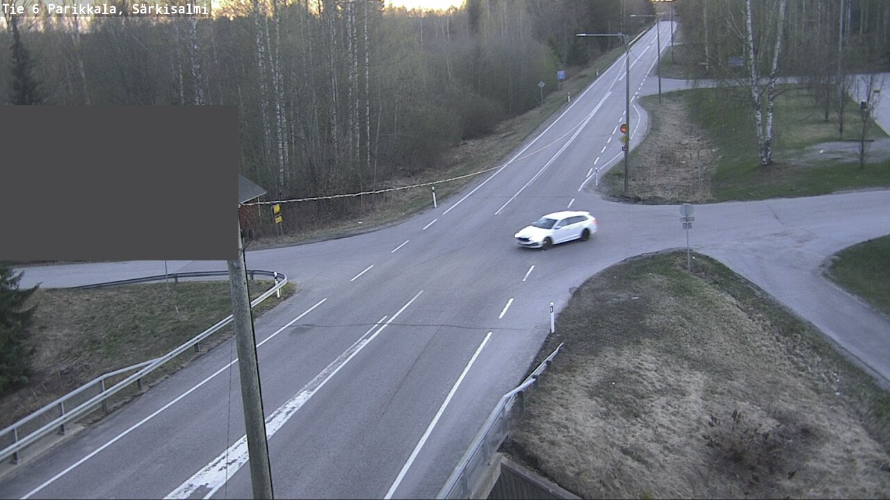 Weather Camera Image Väg 6 Parikkala, Särkisalmi, Parikkala, Etelä-Karjala