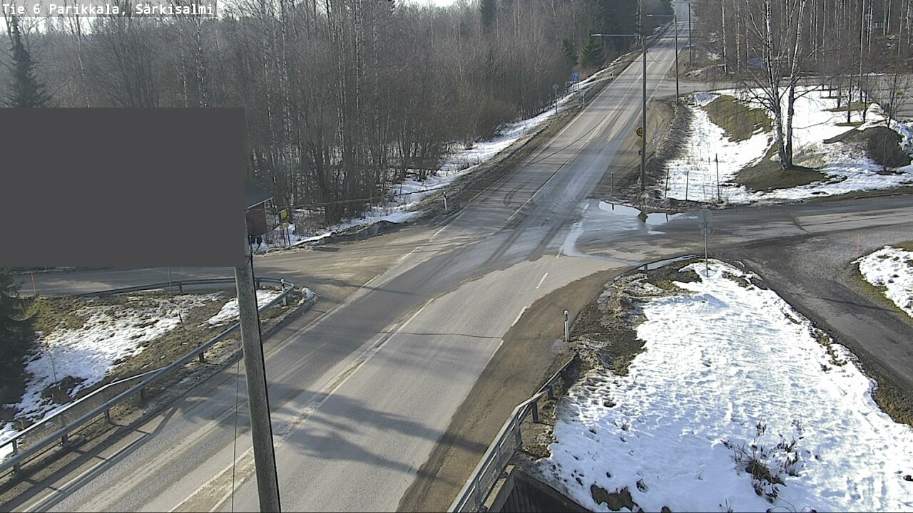 Weather Camera Image Road 6 Parikkala, Särkisalmi, Parikkala, Etelä-Karjala