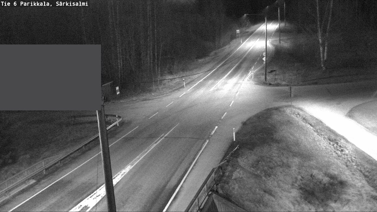 Weather Camera Image Väg 6 Parikkala, Särkisalmi, Parikkala, Etelä-Karjala