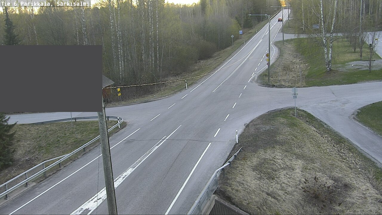 Weather Camera Image Väg 6 Parikkala, Särkisalmi, Parikkala, Etelä-Karjala