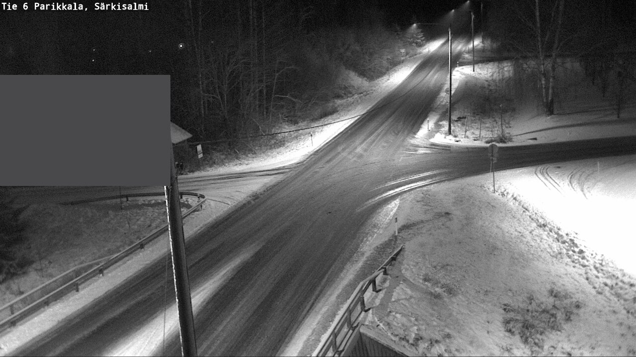Weather Camera Image Road 6 Parikkala, Särkisalmi, Parikkala, Etelä-Karjala