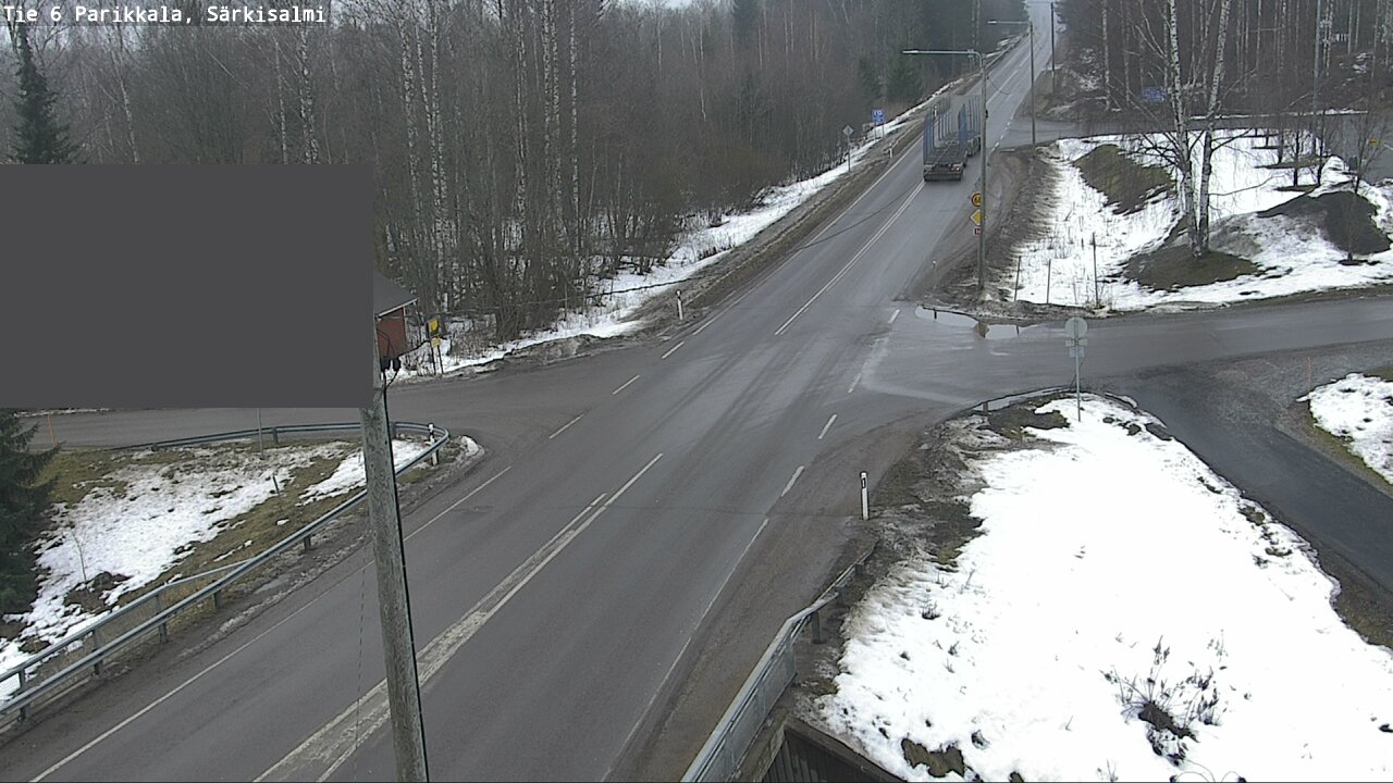 Weather Camera Image Väg 6 Parikkala, Särkisalmi, Parikkala, Etelä-Karjala