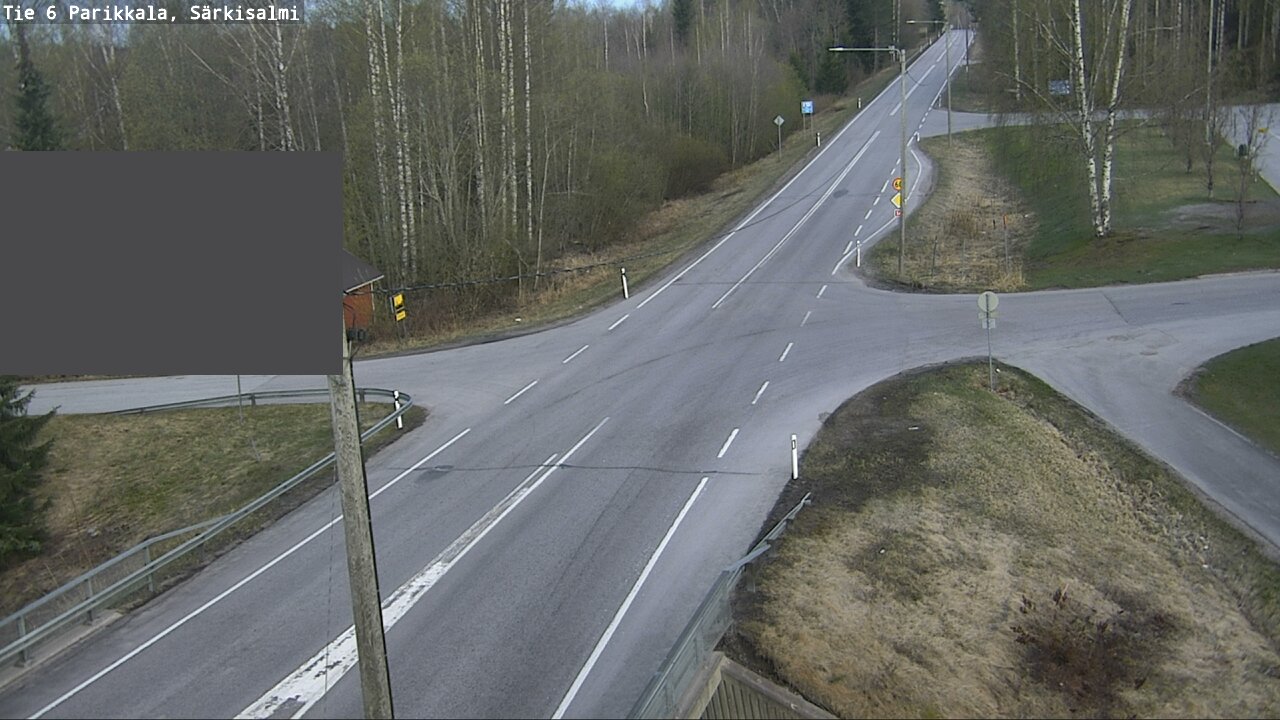 Weather Camera Image Road 6 Parikkala, Särkisalmi, Parikkala, Etelä-Karjala