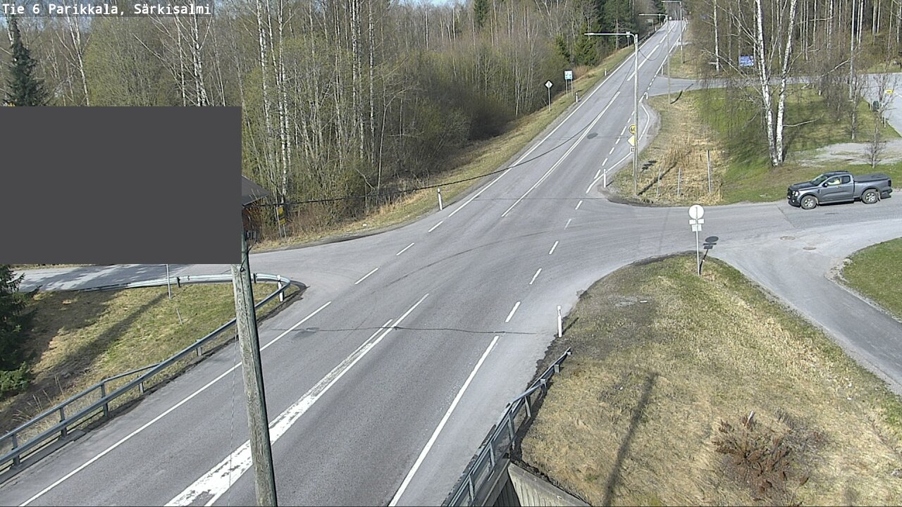 Weather Camera Image Väg 6 Parikkala, Särkisalmi, Parikkala, Etelä-Karjala