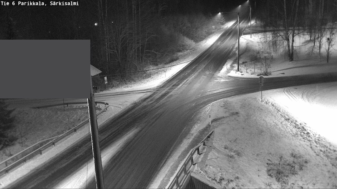 Weather Camera Image Road 6 Parikkala, Särkisalmi, Parikkala, Etelä-Karjala