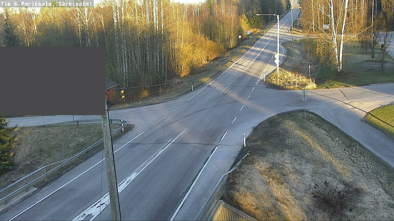 Weather Camera Image Väg 6 Parikkala, Särkisalmi, Parikkala, Etelä-Karjala