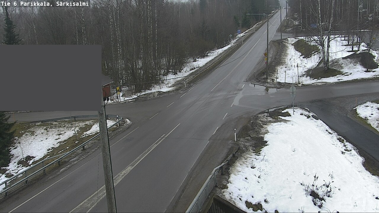 Weather Camera Image Väg 6 Parikkala, Särkisalmi, Parikkala, Etelä-Karjala