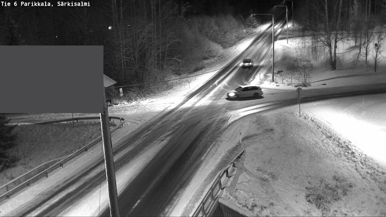 Weather Camera Image Road 6 Parikkala, Särkisalmi, Parikkala, Etelä-Karjala