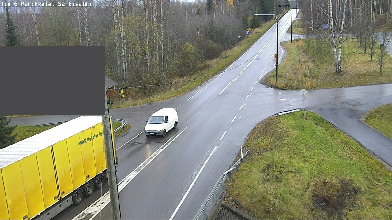 Weather Camera Image Road 6 Parikkala, Särkisalmi, Parikkala, Etelä-Karjala