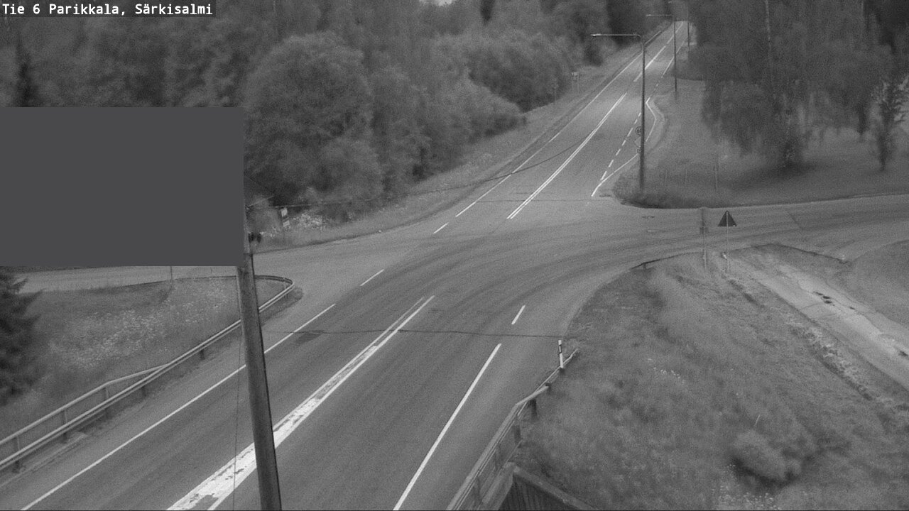 Weather Camera Image Väg 6 Parikkala, Särkisalmi, Parikkala, Etelä-Karjala