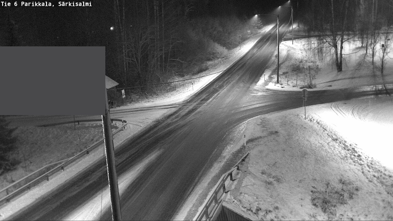 Weather Camera Image Road 6 Parikkala, Särkisalmi, Parikkala, Etelä-Karjala