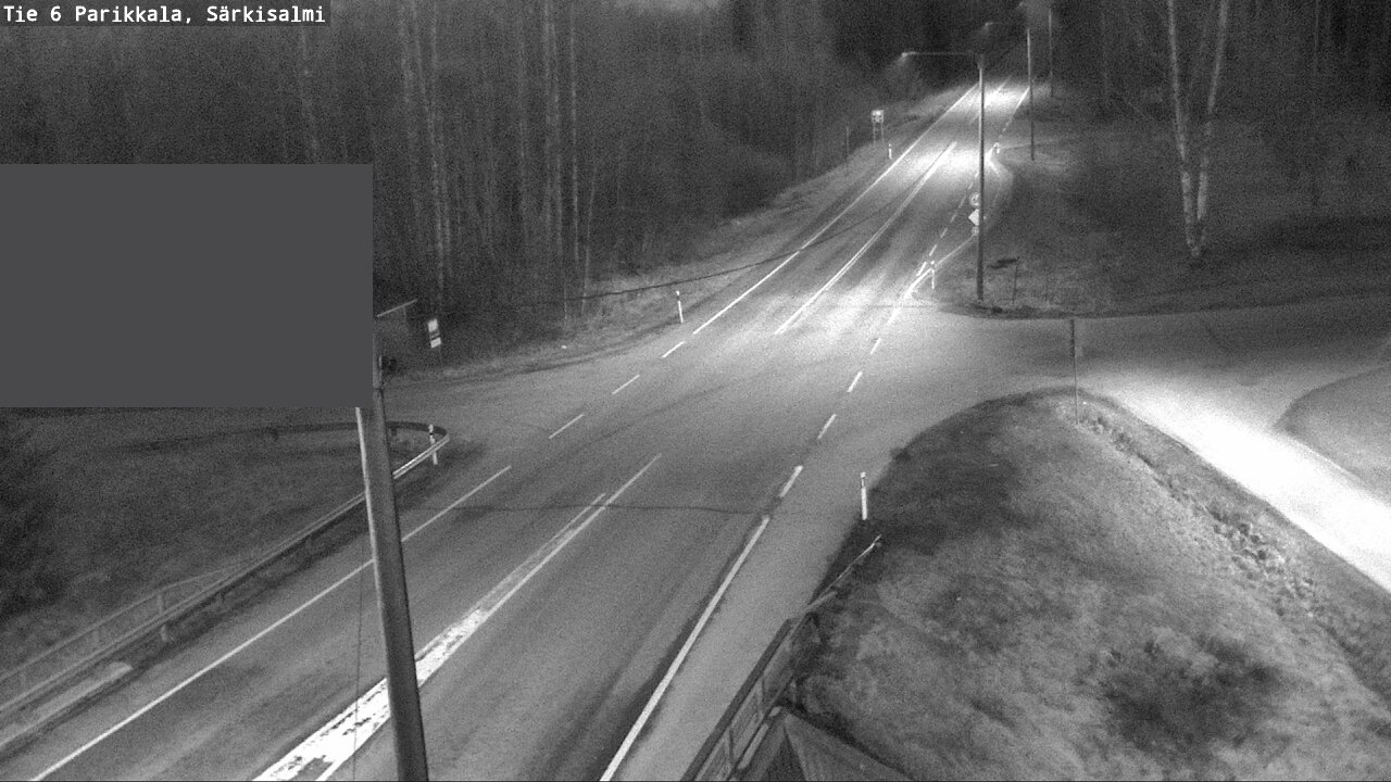 Weather Camera Image Väg 6 Parikkala, Särkisalmi, Parikkala, Etelä-Karjala