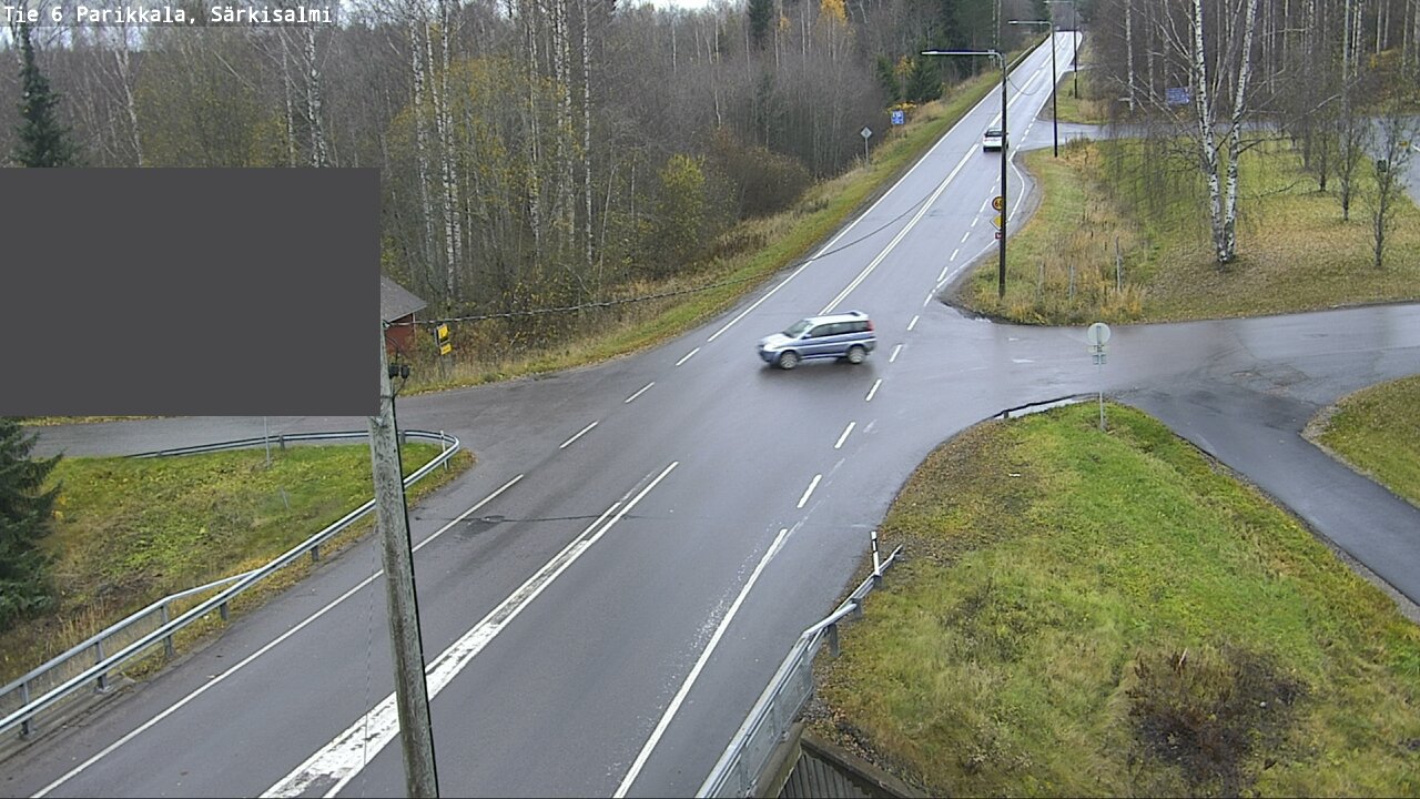 Weather Camera Image Road 6 Parikkala, Särkisalmi, Parikkala, Etelä-Karjala