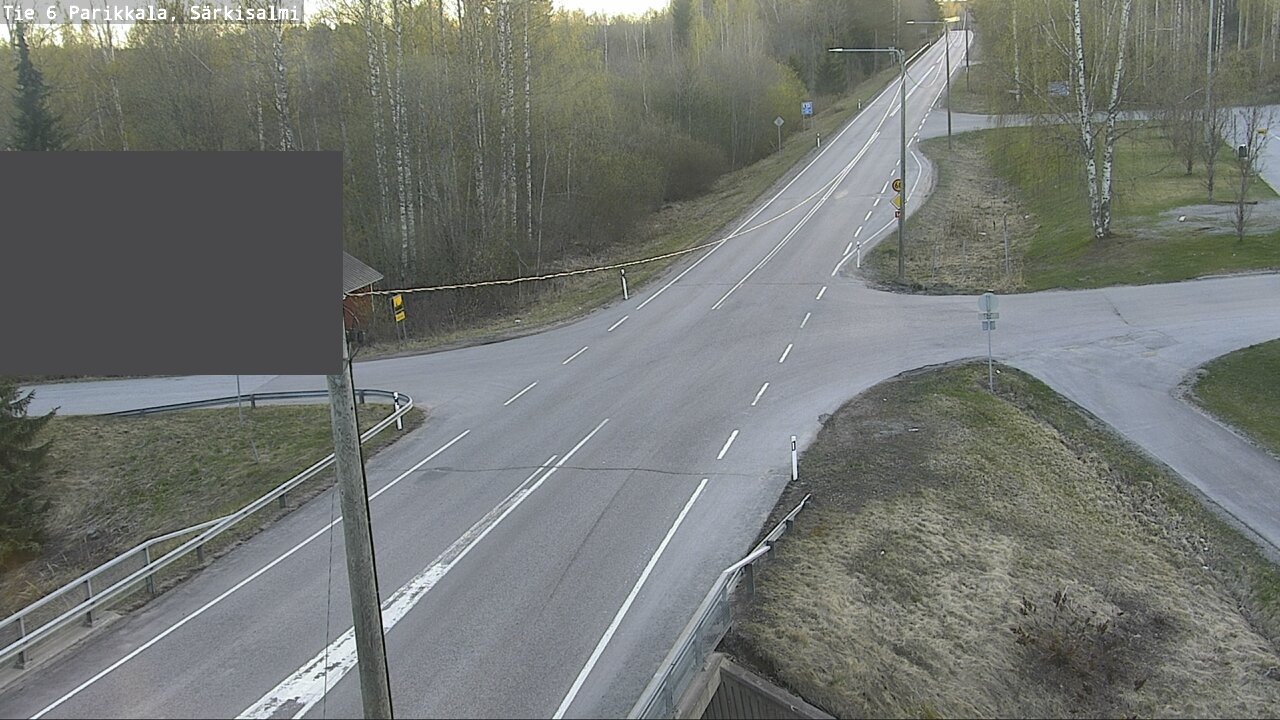Weather Camera Image Väg 6 Parikkala, Särkisalmi, Parikkala, Etelä-Karjala