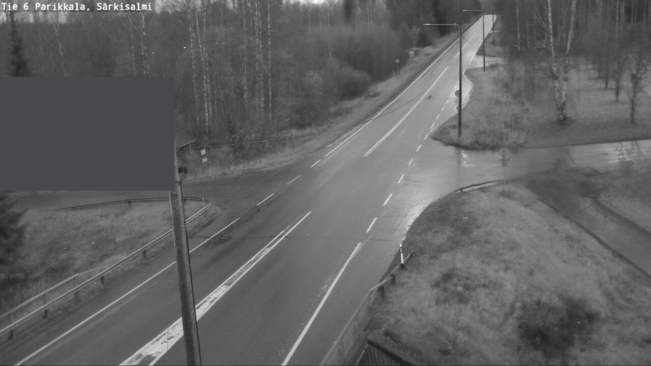 Weather Camera Image Road 6 Parikkala, Särkisalmi, Parikkala, Etelä-Karjala