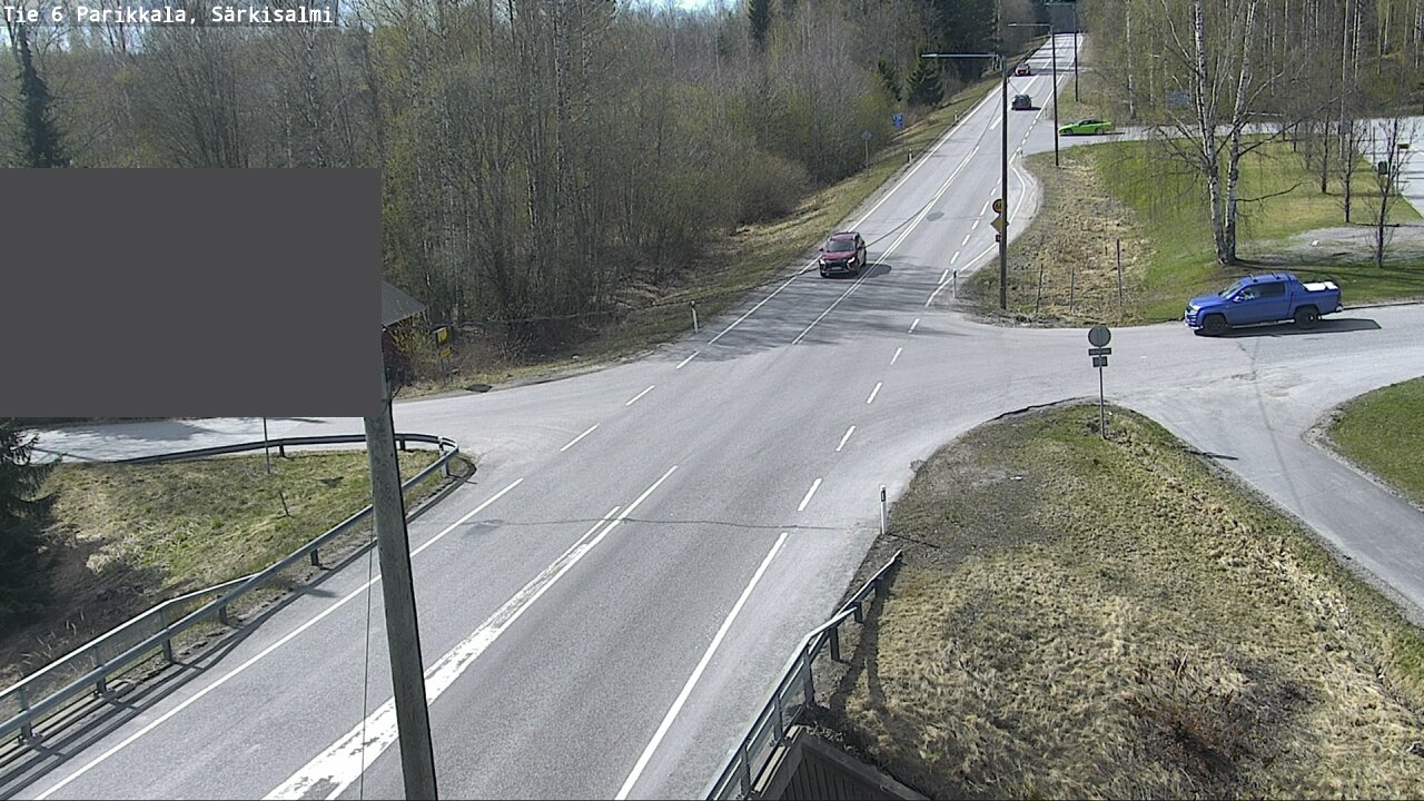 Weather Camera Image Väg 6 Parikkala, Särkisalmi, Parikkala, Etelä-Karjala