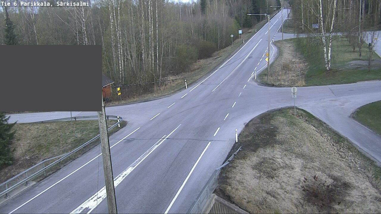 Weather Camera Image Road 6 Parikkala, Särkisalmi, Parikkala, Etelä-Karjala