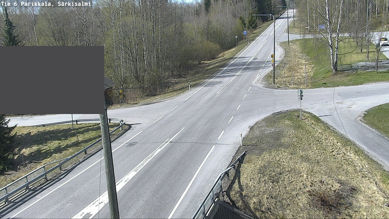 Weather Camera Image Väg 6 Parikkala, Särkisalmi, Parikkala, Etelä-Karjala