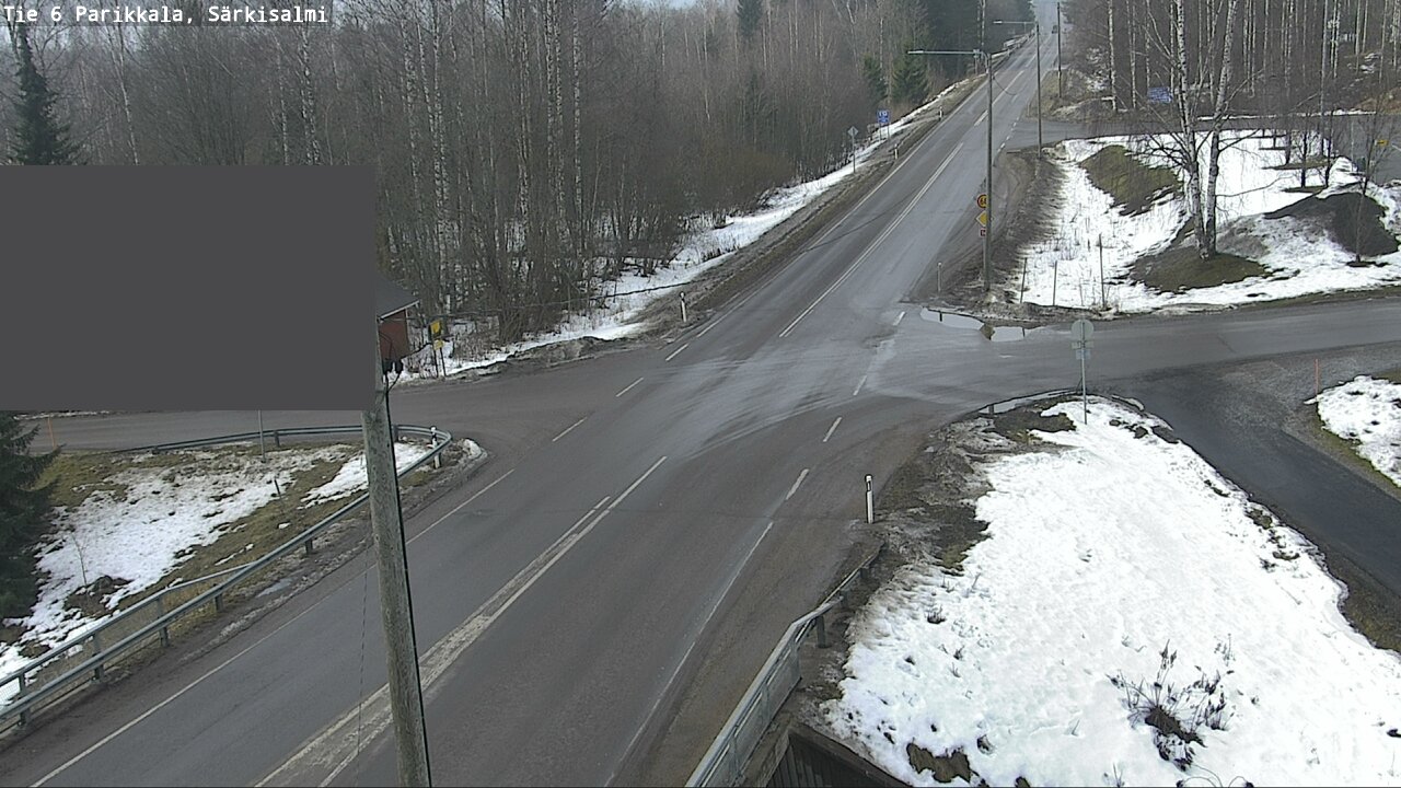 Weather Camera Image Väg 6 Parikkala, Särkisalmi, Parikkala, Etelä-Karjala