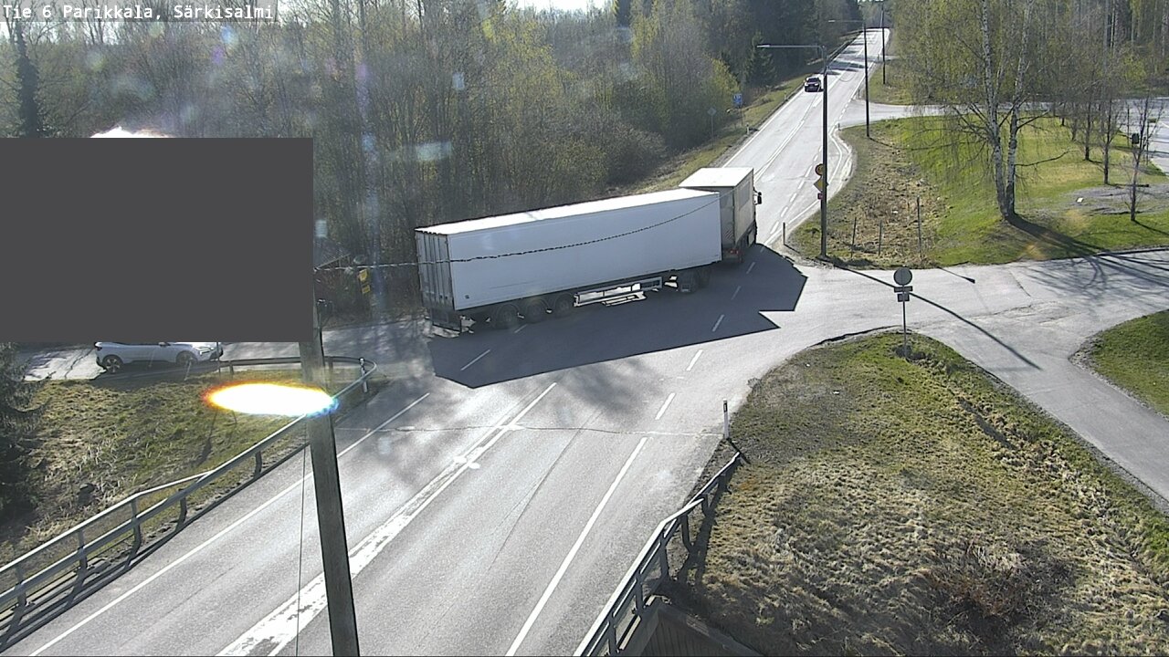 Weather Camera Image Väg 6 Parikkala, Särkisalmi, Parikkala, Etelä-Karjala