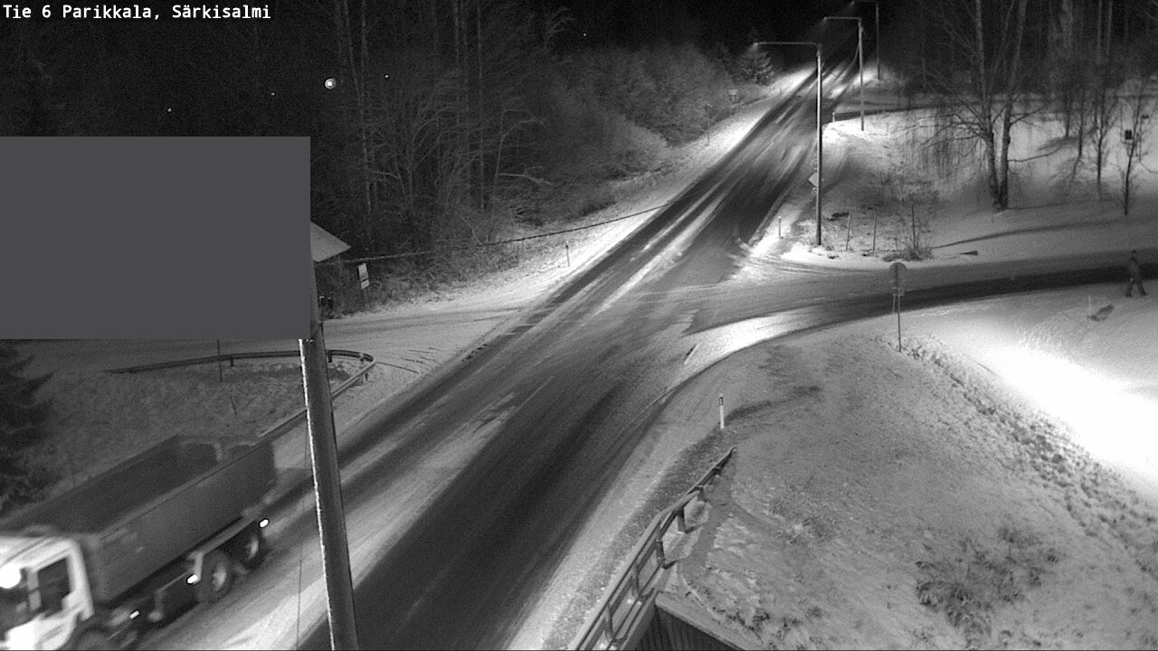 Weather Camera Image Road 6 Parikkala, Särkisalmi, Parikkala, Etelä-Karjala