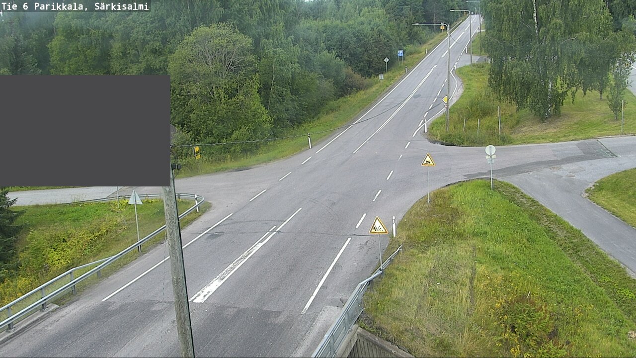 Weather Camera Image Väg 6 Parikkala, Särkisalmi, Parikkala, Etelä-Karjala