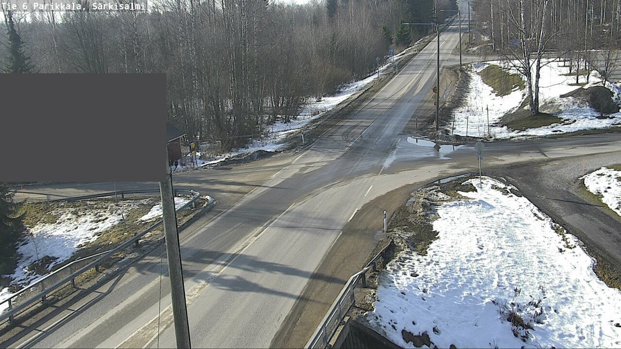 Weather Camera Image Road 6 Parikkala, Särkisalmi, Parikkala, Etelä-Karjala