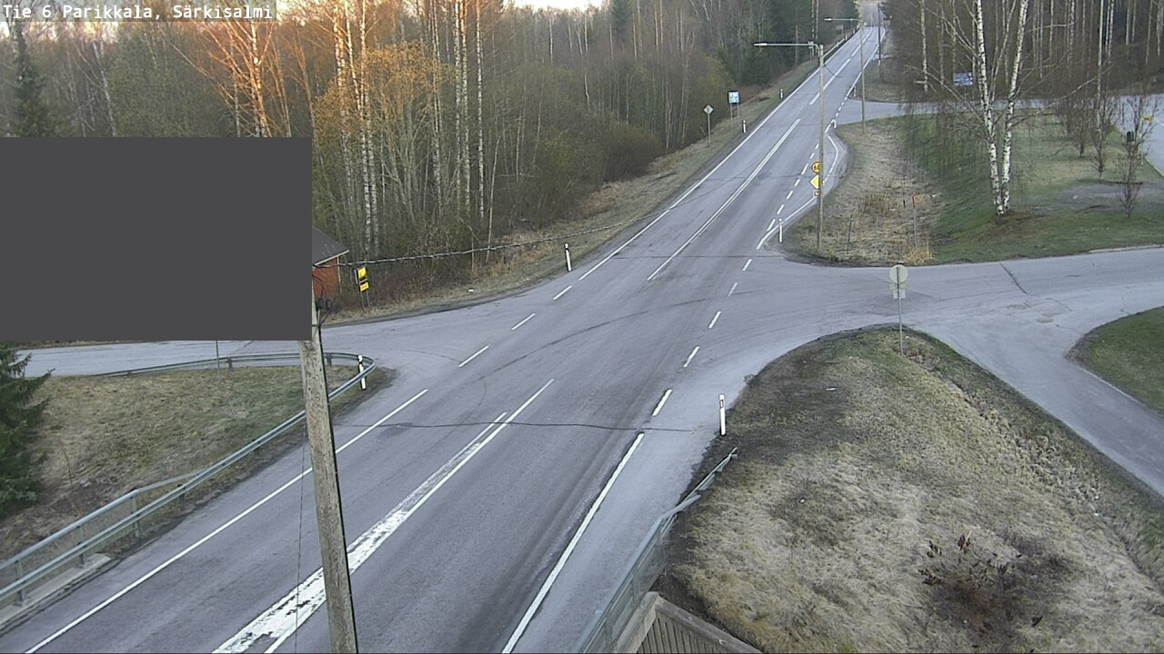 Weather Camera Image Väg 6 Parikkala, Särkisalmi, Parikkala, Etelä-Karjala