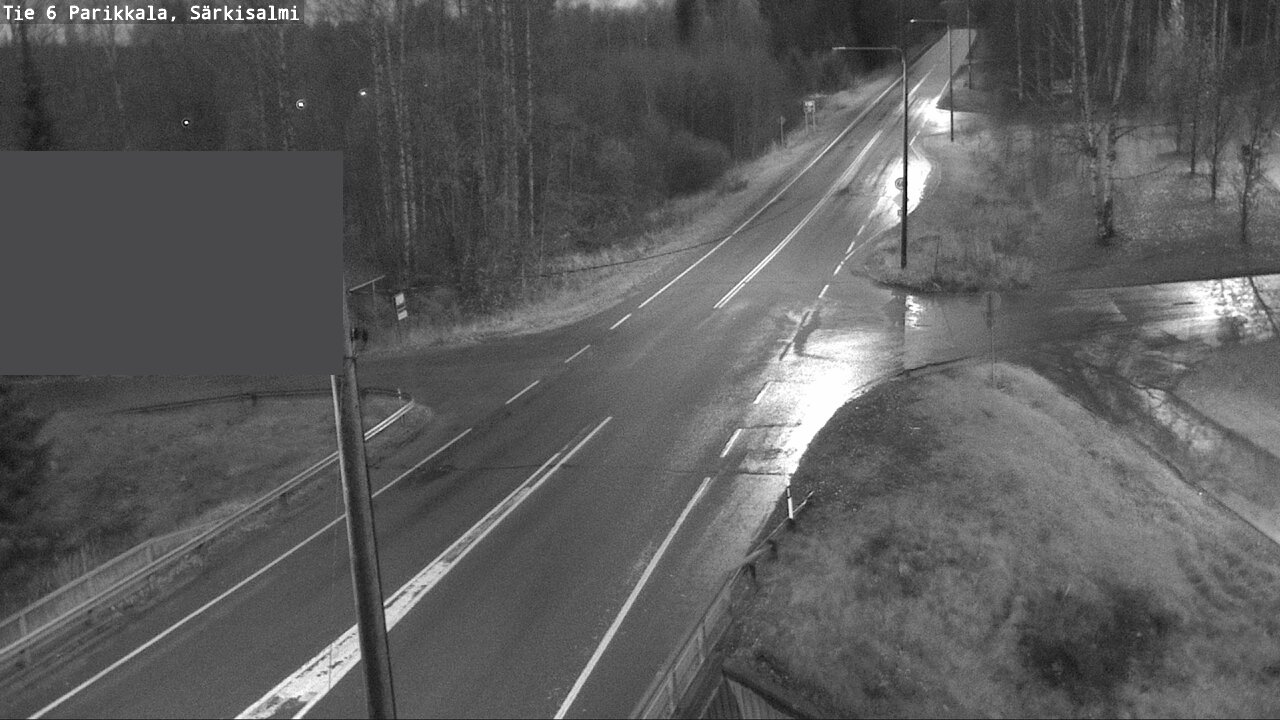 Weather Camera Image Road 6 Parikkala, Särkisalmi, Parikkala, Etelä-Karjala