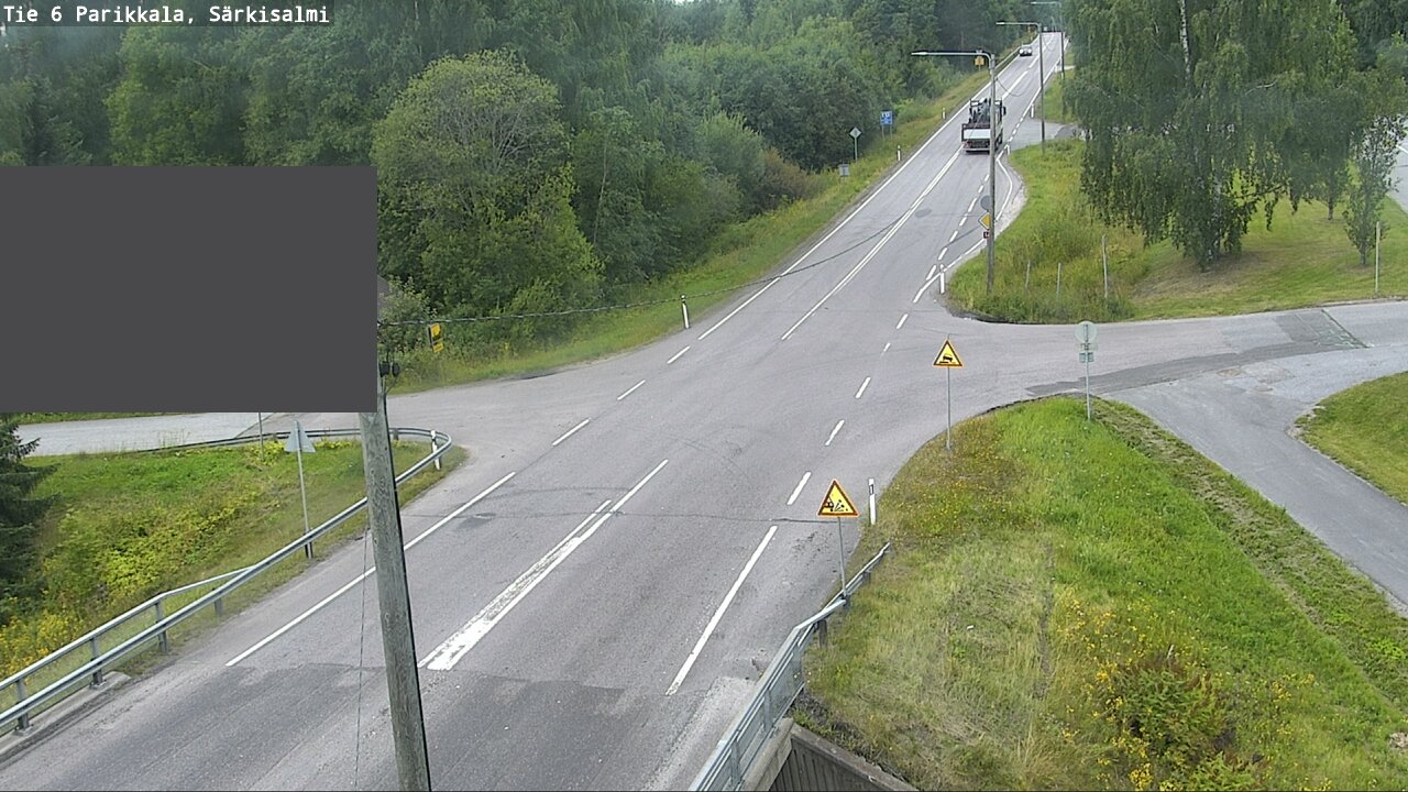 Weather Camera Image Väg 6 Parikkala, Särkisalmi, Parikkala, Etelä-Karjala