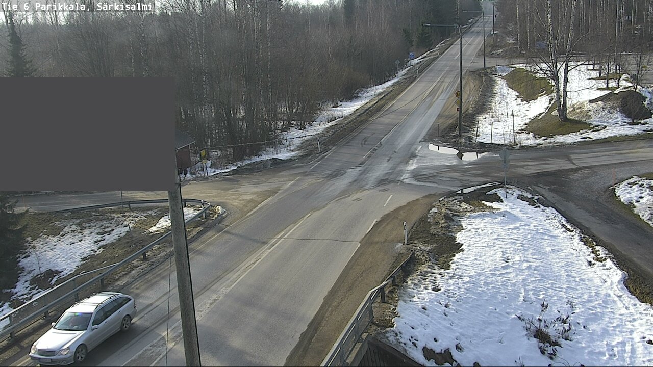 Weather Camera Image Road 6 Parikkala, Särkisalmi, Parikkala, Etelä-Karjala