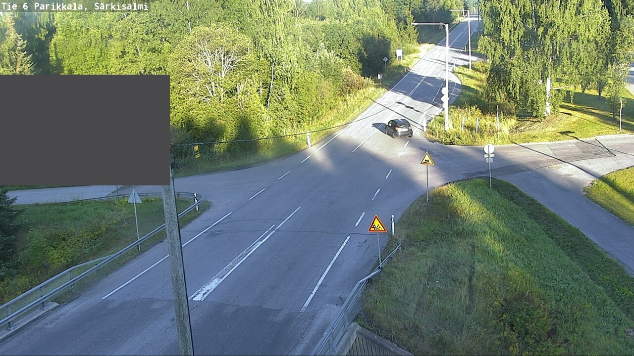Weather Camera Image Road 6 Parikkala, Särkisalmi, Parikkala, Etelä-Karjala