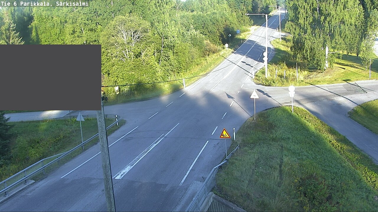 Weather Camera Image Road 6 Parikkala, Särkisalmi, Parikkala, Etelä-Karjala