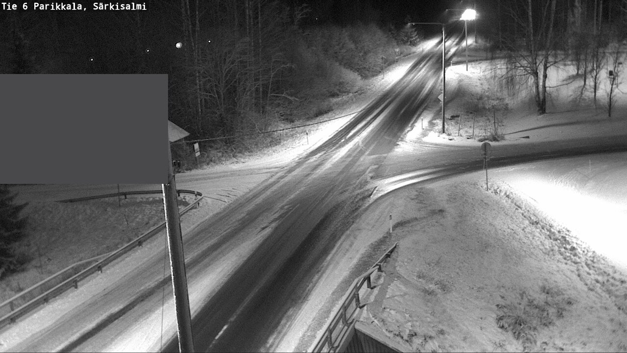 Weather Camera Image Road 6 Parikkala, Särkisalmi, Parikkala, Etelä-Karjala